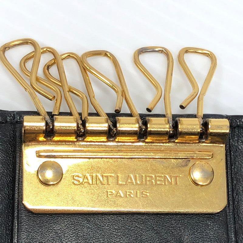 中古品】【メンズ】 SAINT LAURENT サンローラン KEY CASE 360432 6連