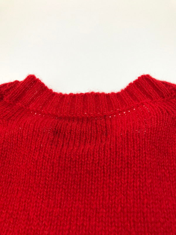 【現状渡し品】【メンズ】 PENDLETON ペンドルトン 60'S WOOL KINT SWEATER 60年代 ウール ニット セーター 146-250623-na-25-tag サイズ：XL カラー：レッド 万代Net店