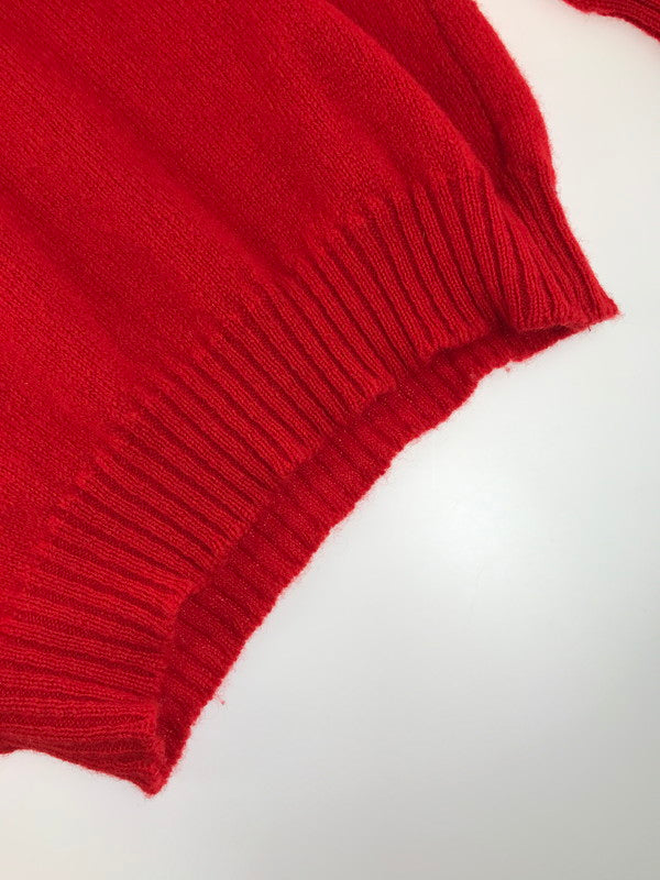 【現状渡し品】【メンズ】 PENDLETON ペンドルトン 60'S WOOL KINT SWEATER 60年代 ウール ニット セーター 146-250623-na-25-tag サイズ：XL カラー：レッド 万代Net店