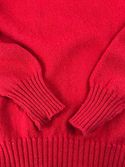 【現状渡し品】【メンズ】 PENDLETON ペンドルトン 60'S WOOL KINT SWEATER 60年代 ウール ニット セーター 146-250623-na-25-tag サイズ：XL カラー：レッド 万代Net店