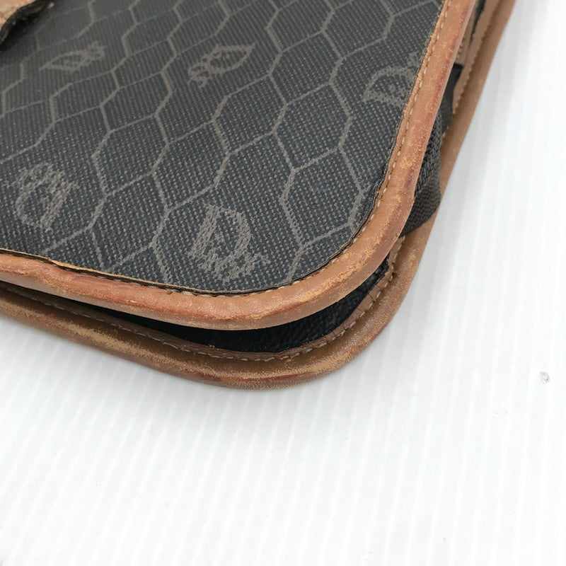 【中古品】【メンズ】 HONEYCOMB PATTERN TOTE BAG ハニカム柄 トートバッグ カバン 180-250618-rt-10-tag カラー：ブラウン 万代Net店