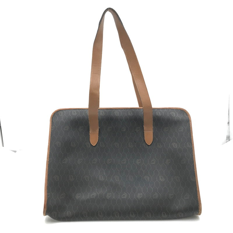 【中古品】【メンズ】 HONEYCOMB PATTERN TOTE BAG ハニカム柄 トートバッグ カバン 180-250618-rt-10-tag カラー：ブラウン 万代Net店