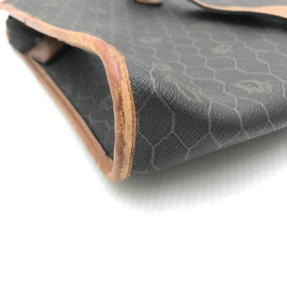 【中古品】【メンズ】 HONEYCOMB PATTERN TOTE BAG ハニカム柄 トートバッグ カバン 180-250618-rt-10-tag カラー：ブラウン 万代Net店