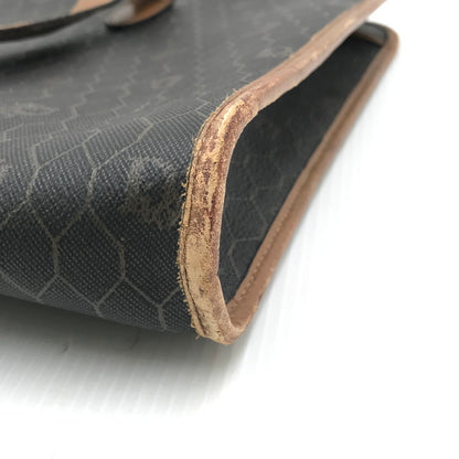 【中古品】【メンズ】 HONEYCOMB PATTERN TOTE BAG ハニカム柄 トートバッグ カバン 180-250618-rt-10-tag カラー：ブラウン 万代Net店