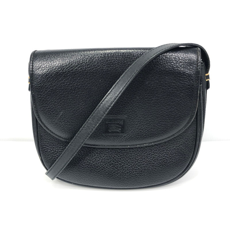 【中古品】【レディース】 Burberrys バーバリーズ NOVA CHECK SHADOW HORSE SHOULDER BAG ノバチェック シャドーホース ショルダーバッグ カバン 188-250630-rt-07-tag カラー：ブラック 万代Net店