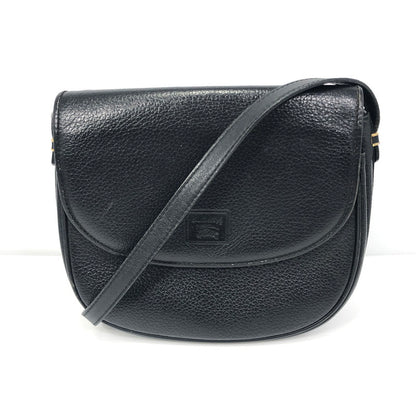 【中古品】【レディース】 Burberrys バーバリーズ NOVA CHECK SHADOW HORSE SHOULDER BAG ノバチェック シャドーホース ショルダーバッグ カバン 188-250630-rt-07-tag カラー：ブラック 万代Net店