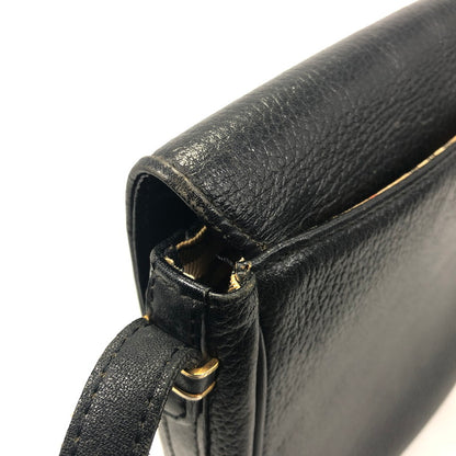 【中古品】【レディース】 Burberrys バーバリーズ NOVA CHECK SHADOW HORSE SHOULDER BAG ノバチェック シャドーホース ショルダーバッグ カバン 188-250630-rt-07-tag カラー：ブラック 万代Net店