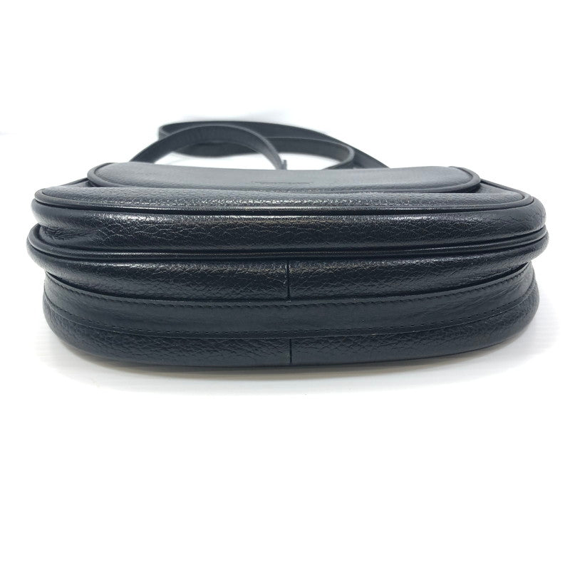 【中古品】【レディース】 Burberrys バーバリーズ NOVA CHECK SHADOW HORSE SHOULDER BAG ノバチェック シャドーホース ショルダーバッグ カバン 188-250630-rt-07-tag カラー：ブラック 万代Net店