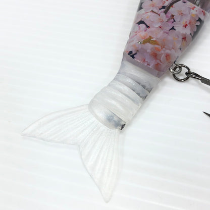 【中古美品】GAN CRAFT ガンクラフト 鮎邪 ジョインテッドクロー MIX 183 #GAN-55 月光桜 ハードルアー ルアー 釣り 釣り具等 釣り具 135-250827-hi-27-tag 万代Net店