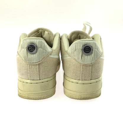 【中古品】【メンズ】 × STUSSY ステューシー コラボ AIR FORCE 1 LOW CZ9084-200 エアフォース ワン ロー フォッシルストーン スニーカー 靴 160-250620-hi-07-tag サイズ：25.5cm US 7.5 カラー：FOSSIL/FOSSIL 万代Net店