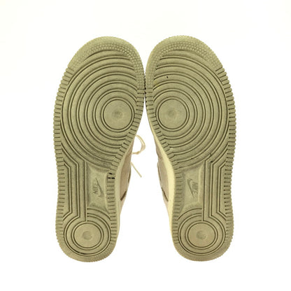 【中古品】【メンズ】 × STUSSY ステューシー コラボ AIR FORCE 1 LOW CZ9084-200 エアフォース ワン ロー フォッシルストーン スニーカー 靴 160-250620-hi-07-tag サイズ：25.5cm US 7.5 カラー：FOSSIL/FOSSIL 万代Net店
