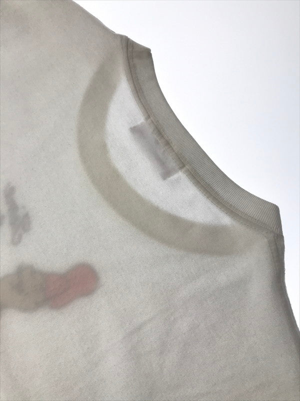 【中古品】【メンズ】 HUMAN MADE ヒューマンメイド × CURRY UP カリーアップ S/S T-SHIRT 半袖Tシャツ 142-260520-na-08-tagh サイズ：L カラー：ホワイト 万代Net店