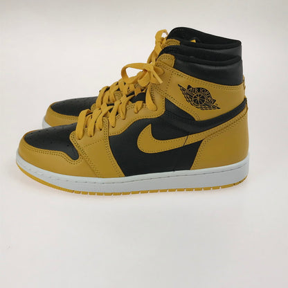 【中古美品】【メンズ】 NIKE ナイキ AIR JORDAN 1 RETRO HIGH OG 555088-701 エア ジョーダン 1 レトロ ハイ オリジナル スニーカー 靴 160-250617-yy-01-tag サイズ：27.5cm/US9.5 カラー：POLLEN/WHITE-BLACK 万代Net店