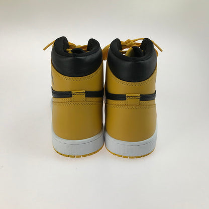 【中古美品】【メンズ】 NIKE ナイキ AIR JORDAN 1 RETRO HIGH OG 555088-701 エア ジョーダン 1 レトロ ハイ オリジナル スニーカー 靴 160-250617-yy-01-tag サイズ：27.5cm/US9.5 カラー：POLLEN/WHITE-BLACK 万代Net店