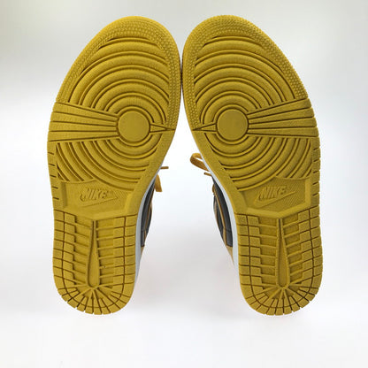 【中古美品】【メンズ】 NIKE ナイキ AIR JORDAN 1 RETRO HIGH OG 555088-701 エア ジョーダン 1 レトロ ハイ オリジナル スニーカー 靴 160-250617-yy-01-tag サイズ：27.5cm/US9.5 カラー：POLLEN/WHITE-BLACK 万代Net店