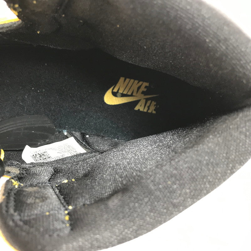 【中古美品】【メンズ】 NIKE ナイキ AIR JORDAN 1 RETRO HIGH OG 555088-701 エア ジョーダン 1 レトロ ハイ オリジナル スニーカー 靴 160-250617-yy-01-tag サイズ：27.5cm/US9.5 カラー：POLLEN/WHITE-BLACK 万代Net店