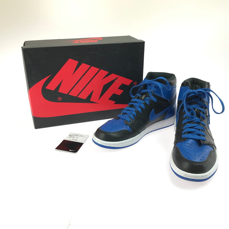 【中古品】【メンズ】 NIKE ナイキ AIR JORDAN 1 RETRO HIGH OG 555088-007 エアジョーダン 1 レトロ ハイ OG スニーカー 靴 160-250617-yy-08-tag サイズ：27cm/US9 カラー：BLACK/ROYAL-WHITE 万代Net店