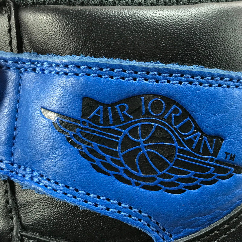 【中古品】【メンズ】 NIKE ナイキ AIR JORDAN 1 RETRO HIGH OG 555088-007 エアジョーダン 1 レトロ ハイ OG スニーカー 靴 160-250617-yy-08-tag サイズ：27cm/US9 カラー：BLACK/ROYAL-WHITE 万代Net店