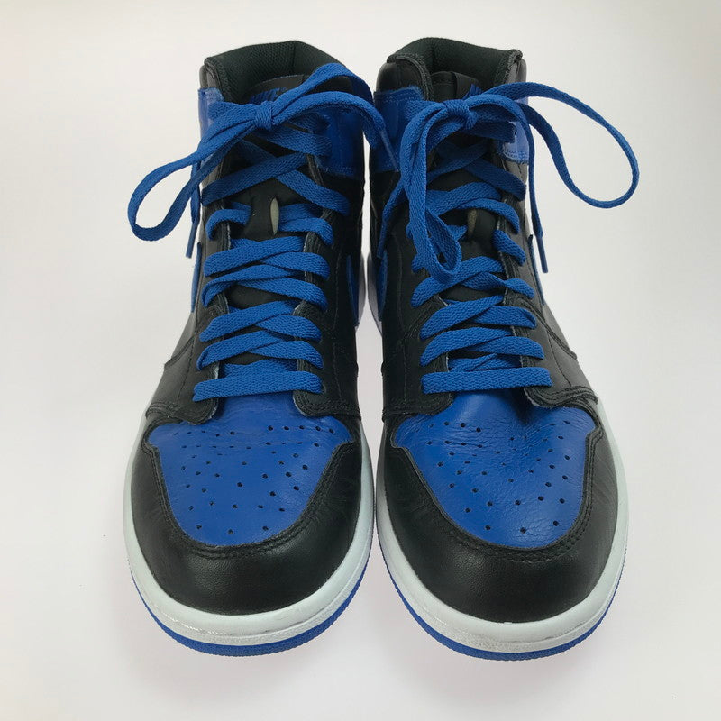 【中古品】【メンズ】 NIKE ナイキ AIR JORDAN 1 RETRO HIGH OG 555088-007 エアジョーダン 1 レトロ ハイ OG スニーカー 靴 160-250617-yy-08-tag サイズ：27cm/US9 カラー：BLACK/ROYAL-WHITE 万代Net店