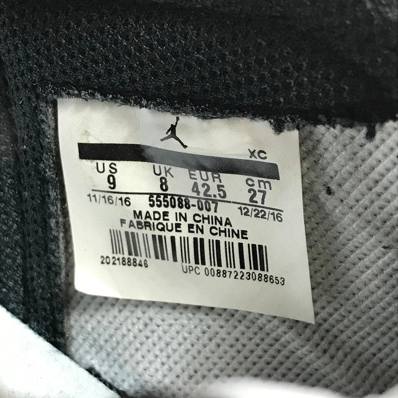 【中古品】【メンズ】 NIKE ナイキ AIR JORDAN 1 RETRO HIGH OG 555088-007 エアジョーダン 1 レトロ ハイ OG スニーカー 靴 160-250617-yy-08-tag サイズ：27cm/US9 カラー：BLACK/ROYAL-WHITE 万代Net店