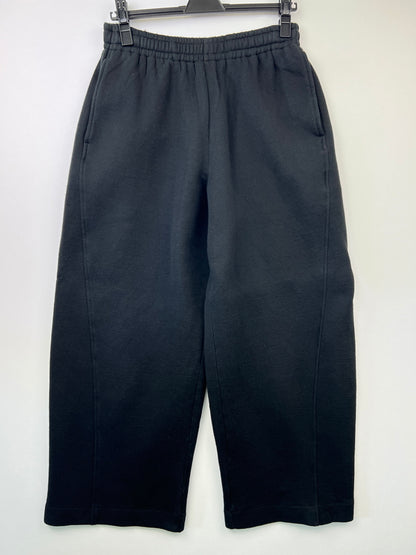 【中古品】【メンズ】 SSSTEIN シュタイン 25SS COTTON DOUBLE KNIT TWIST SEAM PANTS ST.1120 コットン ダブルニットツイストシームパンツ ボトムス 151-260710-kk-15-hon サイズ：M カラー：ブラック 万代Net店