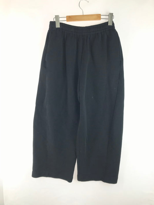 【中古品】【メンズ】 SSSTEIN シュタイン 25SS COTTON DOUBLE KNIT TWIST SEAM PANTS ST.1120 コットンダブルニットツイストシームパンツ ボトムス 151-250710-ki-04-tag サイズ：M カラー：ブラック 万代Net店