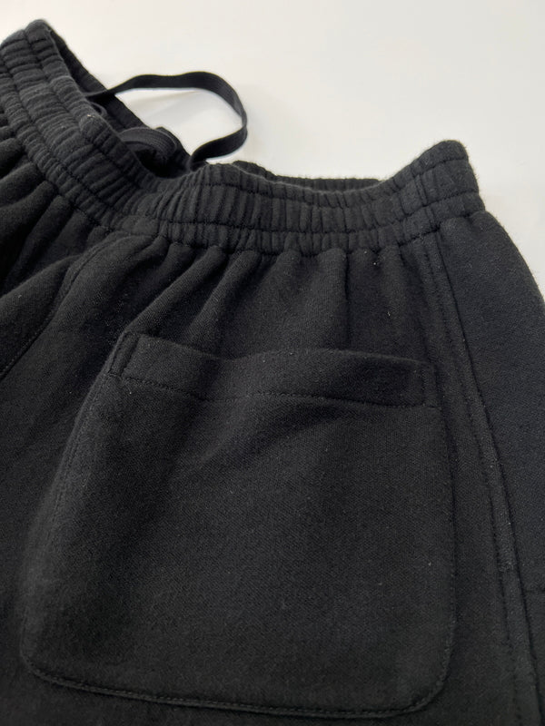 【中古品】【メンズ】 SSSTEIN シュタイン 25SS COTTON DOUBLE KNIT TWIST SEAM PANTS ST.1120 コットン ダブルニットツイストシームパンツ ボトムス 151-260710-kk-15-hon サイズ：M カラー：ブラック 万代Net店