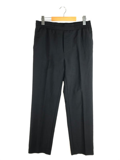 【中古品】【メンズ】 ACNE STUDIOS アクネストゥディオズ CROPPED WOOL TROUSER FN-MN-TROU000226 クロップド ウール トラウザー イージー スラックスパンツ ボトムス 151-250619-ki-01-tag サイズ：46 カラー：ブラック 万代Net店