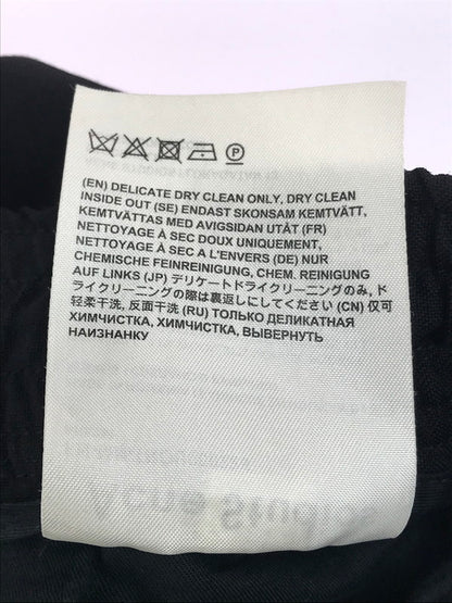 【中古品】【メンズ】 ACNE STUDIOS アクネストゥディオズ CROPPED WOOL TROUSER FN-MN-TROU000226 クロップド ウール トラウザー イージー スラックスパンツ ボトムス 151-250619-ki-01-tag サイズ：46 カラー：ブラック 万代Net店