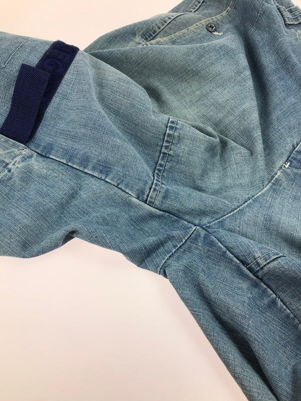 【中古品】【メンズ】 香港製 SHUTTLE PANTS GM7931 シャトルパンツ デニムパンツ ボトムス 157-250620-ki-06-tag サイズ：38M カラー：ライトインディゴ 万代Net店