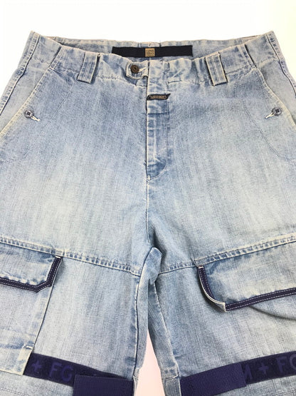 【中古品】【メンズ】 香港製 SHUTTLE PANTS GM7931 シャトルパンツ デニムパンツ ボトムス 157-250620-ki-06-tag サイズ：38M カラー：ライトインディゴ 万代Net店