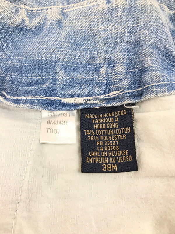【中古品】【メンズ】 香港製 SHUTTLE PANTS GM7931 シャトルパンツ デニムパンツ ボトムス 157-250620-ki-06-tag サイズ：38M カラー：ライトインディゴ 万代Net店