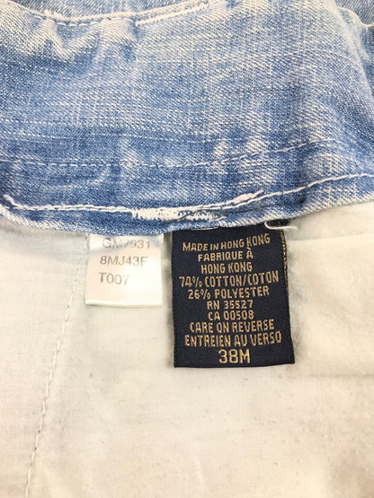 【中古品】【メンズ】 香港製 SHUTTLE PANTS GM7931 シャトルパンツ デニムパンツ ボトムス 157-250620-ki-06-tag サイズ：38M カラー：ライトインディゴ 万代Net店