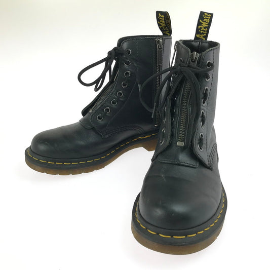 【中古品】【レディース】 Dr.Martens ドクターマーチン 1460 PASCAL FRONT ZIP BOOTS 23863001 パスカル フロントジップブーツ シューズ 靴 167-250617-yy-14-tag サイズ：UK5 カラー：ブラック 万代Net店