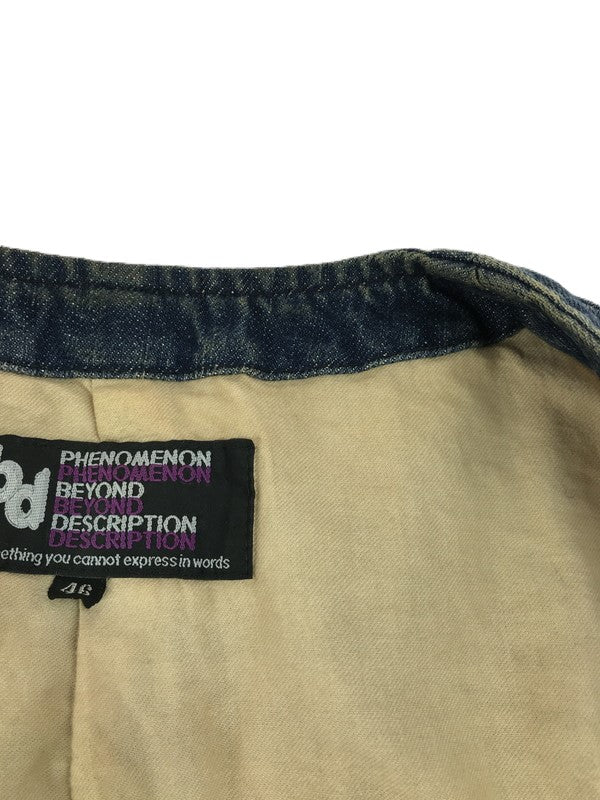 【中古品】【メンズ】 DENIM VEST デニム ベスト ライトアウター 142-250620-ki-12-tag サイズ：48 カラー：インディゴ 万代Net店