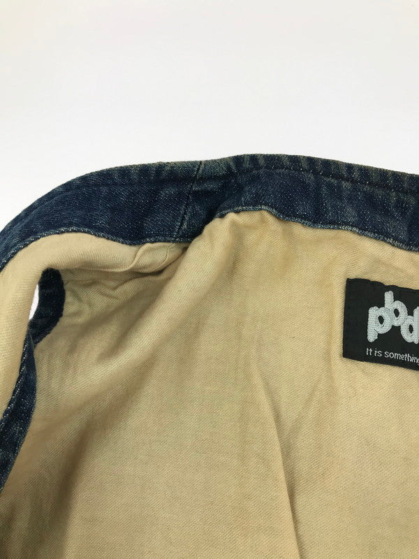 【中古品】【メンズ】 DENIM VEST デニム ベスト ライトアウター 142-250620-ki-12-tag サイズ：48 カラー：インディゴ 万代Net店