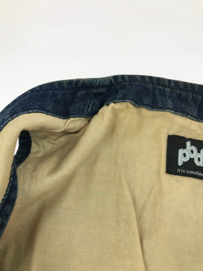 【中古品】【メンズ】 DENIM VEST デニム ベスト ライトアウター 142-250620-ki-12-tag サイズ：48 カラー：インディゴ 万代Net店