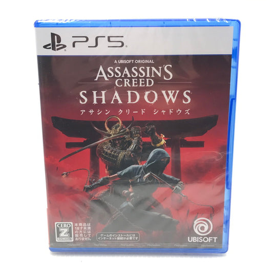 【中古美品】 【未開封】PlayStation5 PS5 プレイステーション5 プレステ5 ソフト アサシン クリード シャドウズ スタンダードエディション [CERO区分_Z / 18歳以上対象] ゲーム 026-251016-hi-14-tag 万代Net店