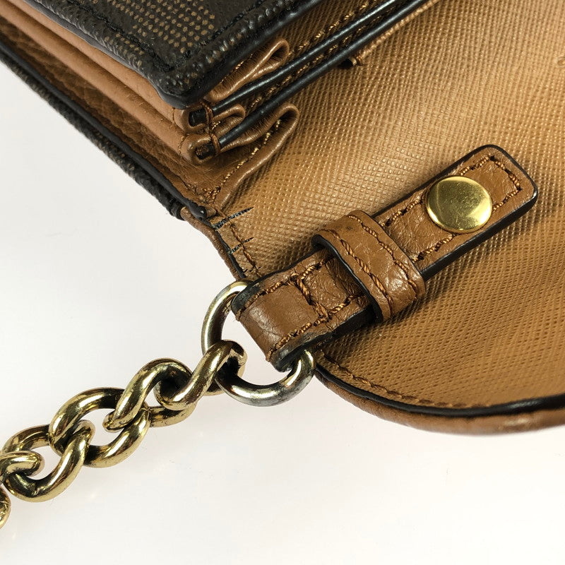【中古品】【レディース】 CHAIN SHOULDER BAG 35T7GV3C3B チェーンショルダーバッグ カバン 180-250819-na-17-tag カラー：ブラウン 万代Net店