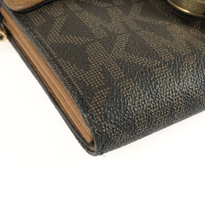 【中古品】【レディース】 CHAIN SHOULDER BAG 35T7GV3C3B チェーンショルダーバッグ カバン 180-250819-na-17-tag カラー：ブラウン 万代Net店