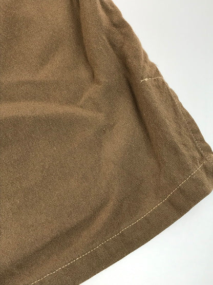 【現状渡し品】【メンズ】 VINTAGE 40'S OPEN COLLAR SHIRT ヴィンテージ 40年代 シェルボタン フラップポケット オープンカラーシャツ 長袖シャツ 146-250703-na-12-tag サイズ：M カラー：ブラウン 万代Net店