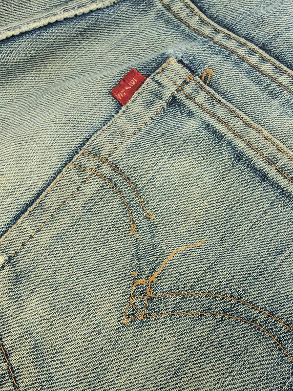 【中古品】【メンズ】 80's BOOTSCUT DENIMPANTS 517-0217 80年代 ブーツカット デニムパンツ ボタン裏刻印16 42TALON ジーンズ ボトムス 157-250723-yy-02-tag サイズ：W30 カラー：ライトブルー 万代Net店
