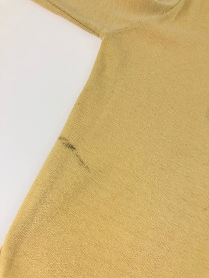 【中古品】【メンズ】 Champion チャンピオン 70～80's SEEPAGE HAWAII PRINT 70～80年代 染み込み ハワイ プリントTシャツ 半袖Tシャツ トップス ヴィンテージ 146-250626-rt-05-tag サイズ：L カラー：ベージュ 万代Net店