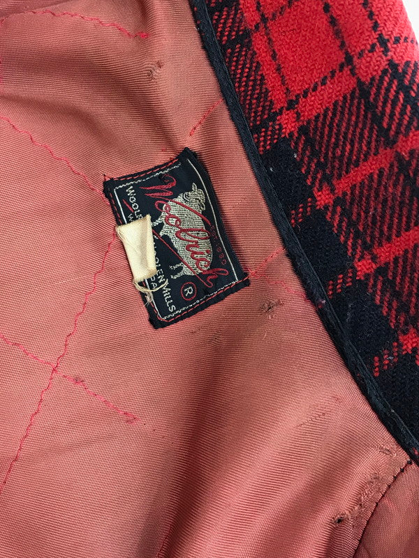 【現状渡し品】【メンズ】 WOOLRICH ウールリッチ 50'S HUNTING JACKET 50年代 ハンティングジャケット アウター 146-250726-na-19-tag サイズ：サイズ表記なし 下記参照 カラー：レッド 万代Net店
