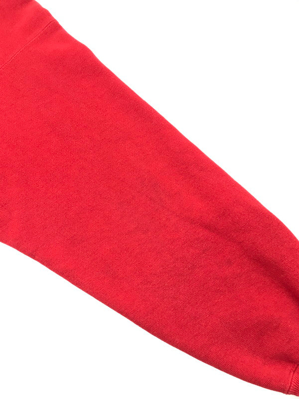 【中古品】【メンズ】 Champion チャンピオン 90’s REVERSE WEAVE MCV PRINT SWEAT 90年代 リバーシウェーブ エムシーブイ プリント スウェット トップス 刺繍タグ ヴィンテージ 146-250629-rt-05-tag サイズ：L カラー：レッド 万代Net店