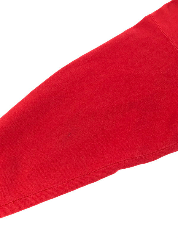 【中古品】【メンズ】 Champion チャンピオン 90’s REVERSE WEAVE MCV PRINT SWEAT 90年代 リバーシウェーブ エムシーブイ プリント スウェット トップス 刺繍タグ ヴィンテージ 146-250629-rt-05-tag サイズ：L カラー：レッド 万代Net店