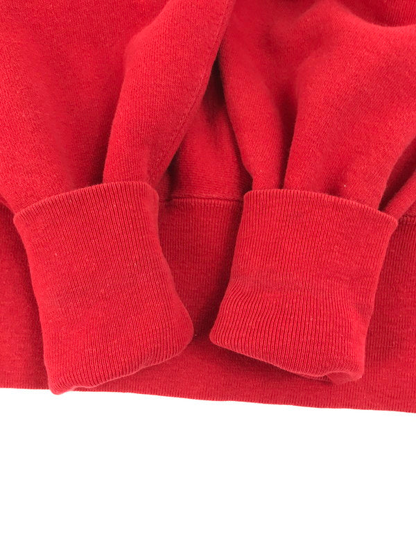 【中古品】【メンズ】 Champion チャンピオン 90’s REVERSE WEAVE MCV PRINT SWEAT 90年代 リバーシウェーブ エムシーブイ プリント スウェット トップス 刺繍タグ ヴィンテージ 146-250629-rt-05-tag サイズ：L カラー：レッド 万代Net店