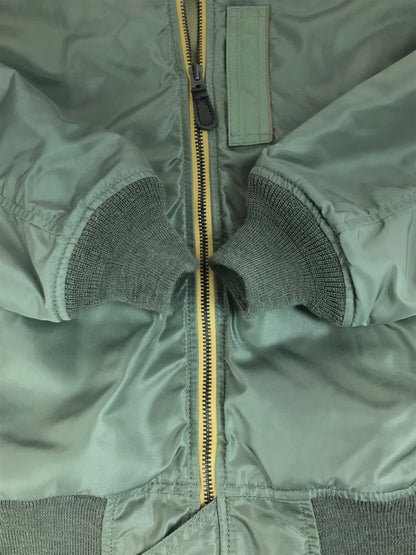 【中古品】【メンズ】 AVIREX アヴィレックス L-2B VINTAGE FLIGHT JACKET 783-4952024 フライトジャケット アウター 145-250726-na-17-tag サイズ：L カラー：セージ 万代Net店