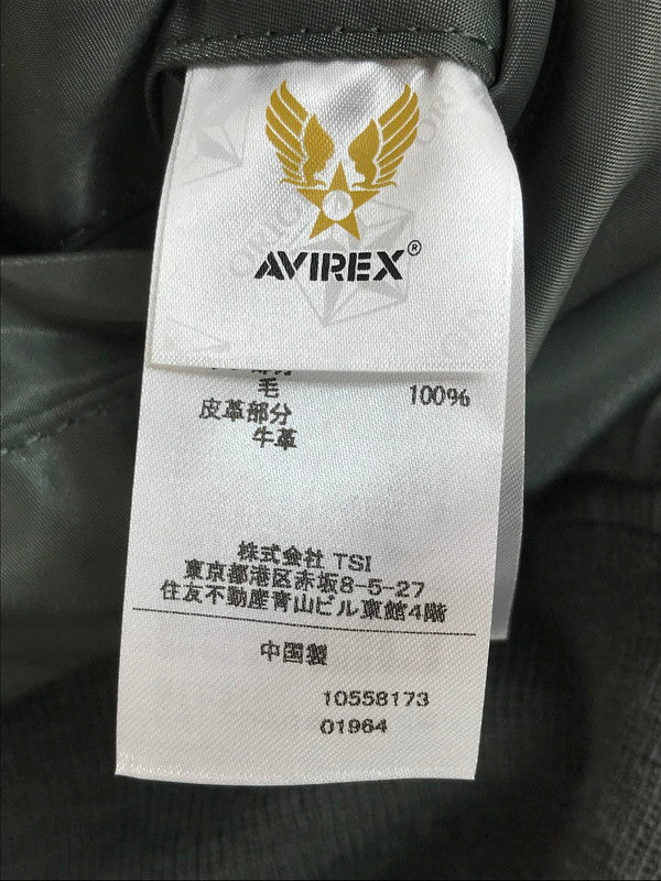 【中古品】【メンズ】 AVIREX アヴィレックス L-2B VINTAGE FLIGHT JACKET 783-4952024 フライトジャケット アウター 145-250726-na-17-tag サイズ：L カラー：セージ 万代Net店