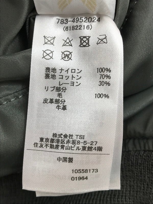 【中古品】【メンズ】 AVIREX アヴィレックス L-2B VINTAGE FLIGHT JACKET 783-4952024 フライトジャケット アウター 145-250726-na-17-tag サイズ：L カラー：セージ 万代Net店